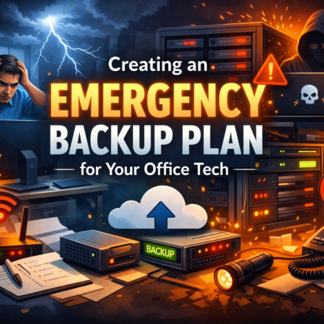 Creating an emergency backup plan for your office tech.