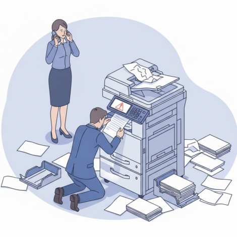 How to handle a copier breakdown: Step by step guide