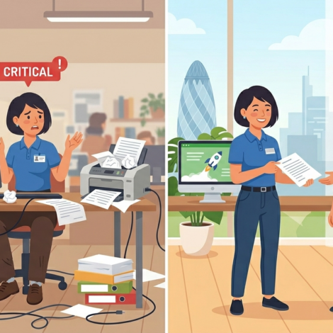 The hidden link between office tech and customer service.