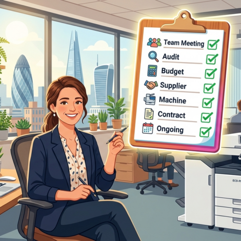 The ultimate checklist for a stress free office equipment purchase.