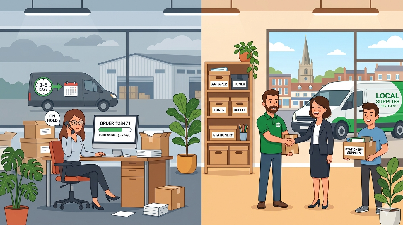 Why Your Business Should Partner with a Local Office Supplies Provider