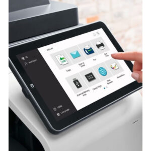 Konica Minolta C300 Touch Screen view
